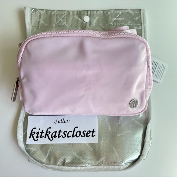 lululemon meadowsweet pink bag lululemon athletica | Bags | Meadowsweet Pink Ausnz Release Nwt Lululemon  Everywhere Belt Bag Ebb L